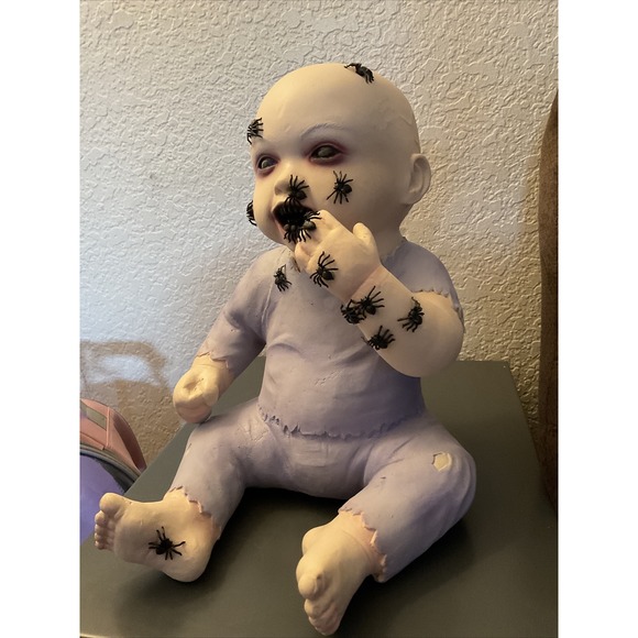 Spider Biter Billie Zombie Baby Decoration | Halloween...